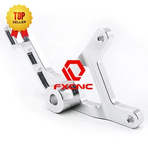 For Grom MSX125 2013 14 15 CNC Motorcycle Rear Brake Caliper Guard Cover Silver - Picture 1 of 8