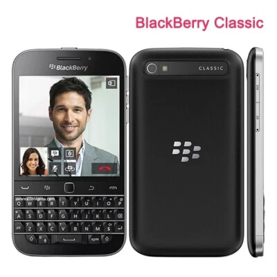 BlackBerry Classic Q20 16GB+2GB UNLOCKED GSM BlackBerry OS Keyboard Smartphone - Image 1 of 4