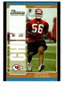 2005 Bowman Bronze #117 Derrick Johnson - Picture 1 of 1