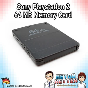 64 MB Memory Card für Sony PS2 - Playstation 2 Spielstand Speicherkarte Slim NEU - Bild 1 von 3