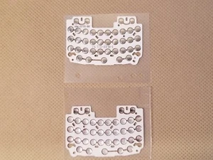 New Blackberry OEM Front Keypad Membrane Mylar Keyboard Part for CURVE 8520 8530 - Picture 1 of 3