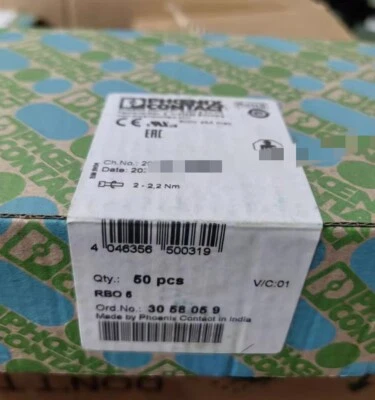 50PCS Phoenix Contact 3058059 bolt terminal block RBO 5 - Image 1 of 2