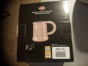 New in Box Harley Davidson Copper 20 oz beer stein tankard new metal Mug 2017 - Picture 1 of 4