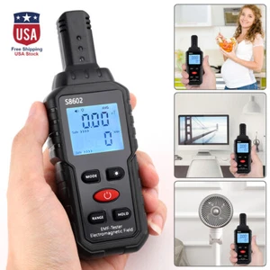 Radiation Detector Handheld EMF Meter Dosimeter Digital LCD EMF Electromagnetic. - Picture 1 of 10