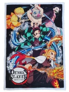 Demon Slayer: Manta de lana Kimetsu no Yaiba 100 x 150 cm - Imagen 1 de 1
