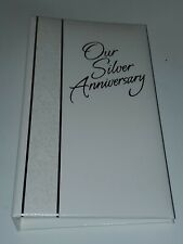 Hallmark Stories Our Silver Wedding Anniversary Keepsake Memory Photo Album
