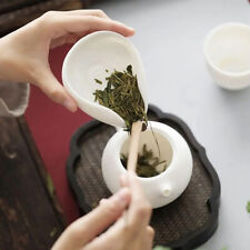 Ceramiczna łyżeczka Kung Fu Zestaw do herbaty Akcesoria Taca na herbatę Ozdoby Łyżka do herbaty Sh BII
