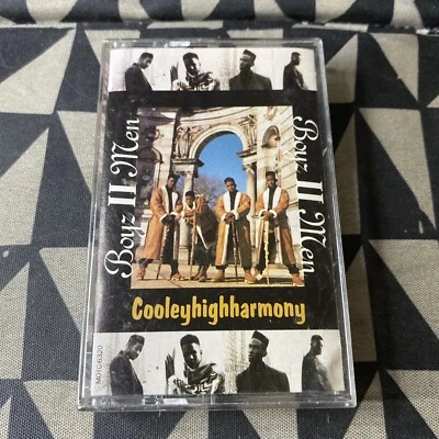Винтажная кассетная лента 1991 Boyz II Men Motown Records Cooley высокая гармония - Изображение 1 из 4