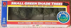 Vintage Life Like Trains Small Green Shade Trees NEW item #1902 Realistic Colors - Picture 1 of 3