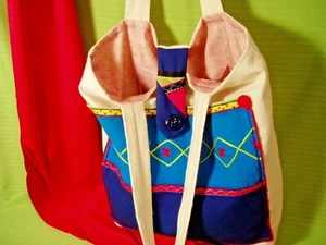 Tote/Shoulder Bag/Purse for Women -Handmade- Washable-Multi-purpose - OOK - Foto 1 di 4