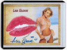 Lisa Gleave * 2022 Collector's Expo, LLC. * Kiss Autograph Card