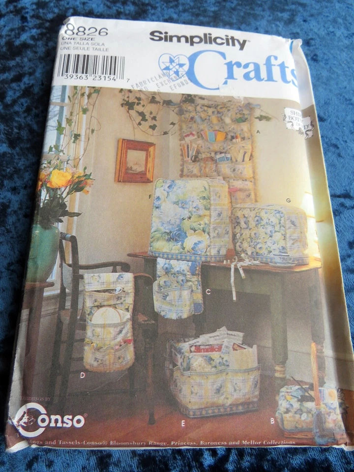 Uncut Home Décor & Accessories Pattern by Simplicity  8826 - Image 1 of 2