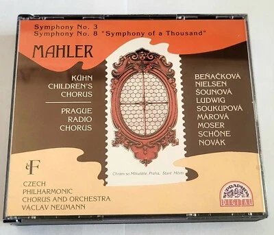 Mahler: Symphony No. 3 and No. 8 - Nielsen, Ludwig - 3CDs W/Booklet - 7010 Foto 1 de 3