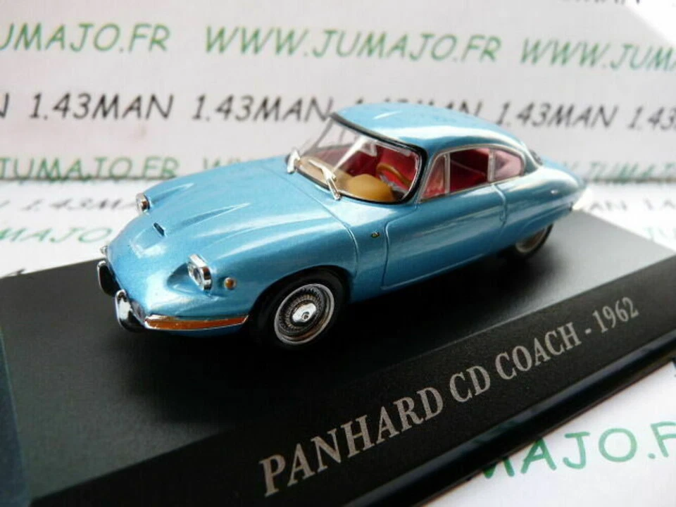 AUT8 Voiture 1/43 IXO altaya Voitures d'autrefois : PANHARD CD coach 1962 - Immagine 1 di 1