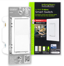 Enbrighten Z-Wave Plus Smart Switch w/QuickFit & SimpleWire, Gen5 (46201)