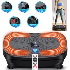 Vibration Platform Plate Whole Body Exercise Fitness Massager Work Out Machine - Picture 1 of 11