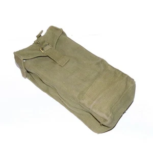Antigua bolsa de revista del ejército belga M37 bolsa de acoplamiento de lona grande ABL webbing - Imagen 1 de 6