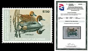 Scott RW50 1983 $7.50 Duck Stamp Mint Graded XF 90J NH with PSE CERT - Picture 1 of 1