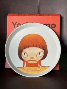 Yoshitomo Nara Plate Let's Talk About Glory Ceramic Japanese Art Limited Edition - Picture 1 of 4