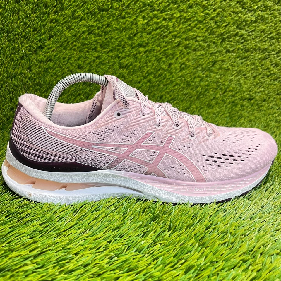 Asics Gel-Kayano 28 Mujer Talla 11 Rosa Blanco Caminar Correr Zapatos Tenis Foto 1 de 4