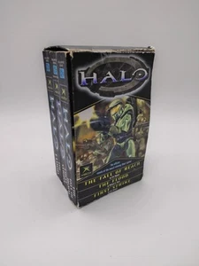 Halo, Books 1-3 The Flood First Strike The Fall of Reach Box Set 3 Volumes Xbox - Picture 1 of 8