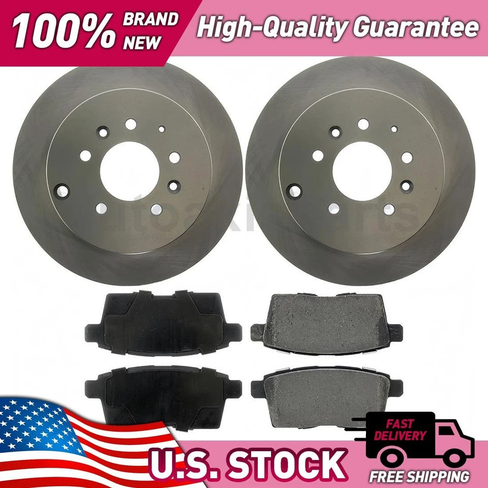 Kit de actualización de freno de disco de piezas centradas traseras para Mazda CX-7 2007-2012 Foto 1 de 1