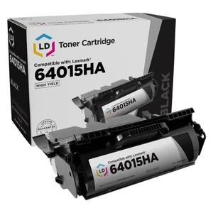 LD 64015HA Black Laser Toner Cartridge for Lexmark T640 T642 T644 T644dn T640tn - Picture 1 of 9