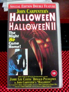 Halloween 1 & 2 Special Edition Double Feature VHS Video- John Carpenter - 1992 - Picture 1 of 3