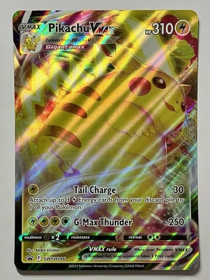 Pikachu VMAX SWSH286 (NM) •JUMBO CARD• Sword & Shield: Black Star Promo 2023 - Image 1 of 2