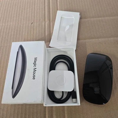 Apple Magic Mouse 3 – Schwarze – Kabellose, Multi-Touch Oberfläche - Bild 1 von 4