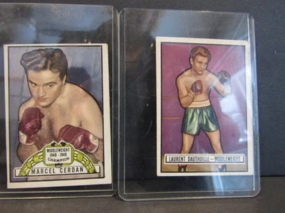 Marcel Cerdan 1948-1948 RINGSIDE #5 Laurent Dauthville-Middleweight RINGSIDE #38 - Image 1 of 4
