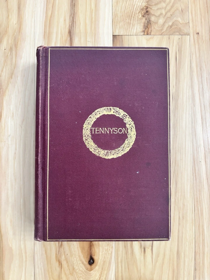 Tennyson's Poetical Works Cambridge Edition. 1898 Antique Book Hardcover  - Image 1 of 4