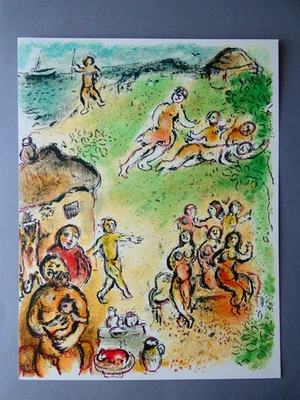 Marc Chagall - Odysse, Granolithogrfie, 1989 - Bild 1 von 4