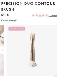 Iconic London Dual Sided Precision Duo Contour Brush Brand New - Picture 1 of 5