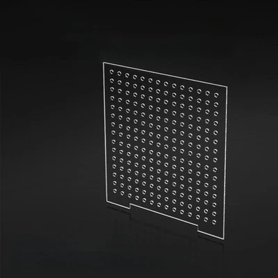 Divisor acrílico transparente para acuario con montaje en ventosa Foto 1 de 4