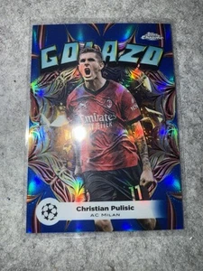 23-24 Topps Chrome UEFA Christian Pulisic Blue Golazo /150 GL-1 - Foto 1 di 2