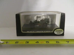 Maxi Car Jeep Willys Liberation De Paris 1944 MIB US Army 1:43 Scale MIB - Picture 1 of 5