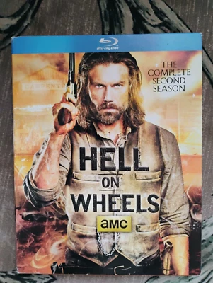 HELL ON WHEELS THE COMPLETE SECOND SEASON BLURAY AMC ANSON MOUNT ROBIN McLEAVY - Image 1 of 4