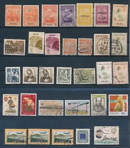 Macao *32 MH & USED (1942-81)* INCL: #320, #324-325, RA1 & 2, C20 & MORE; CV $49 - Picture 1 of 1
