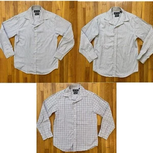 Alberto Cardinali Bundle Of 3 Long Sleeve Button Down Shirts Boys Size 8 - Picture 1 of 22