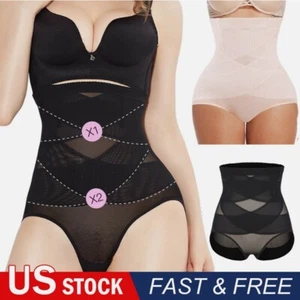Tummy Control Slimming Underwear Ladies Leak Proof panties Women High Waist Pant - Picture 1 of 12