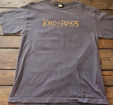 Vtg 2003 The Lord Of The Rings. The Return Of The King Shirt. Large. Double Side