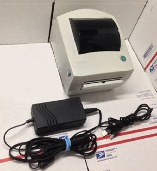 Zebra LP2844 LP 2844 Thermal Label Barcode Printer Zebra Firmware V.70.1A - Image 1 of 2