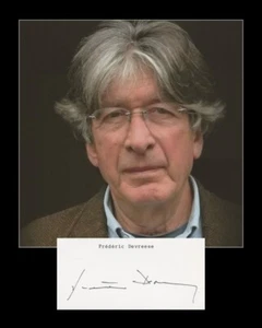 Frédéric Devreese (1929-2020) - Compositeur de musiques de films - Carte signée - Picture 1 of 3