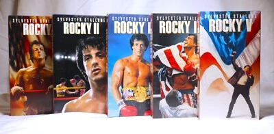 Rocky Complete VHS 1-5 Commemorative 20th Anniversary Set Sylvester Stallone - Image 1 of 4