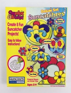 Makit & Bakit Dlx Set 8 Pc Sun Catchers Kit Jewelry Frame Magnet Quin Crafts - Picture 1 of 7
