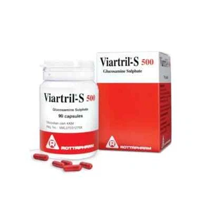 Viartril-S 500Mg 90 Cápsulas Para Dolor Articular - Imagen 1 de 5