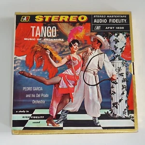 Argentina Tango Music tape reel 7" vintage 1960 Fidelity USA Argentinian Dance - Picture 1 of 18