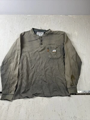 Camisa de trabajo grande para hombre Rasco FR manchada Foto 1 de 4