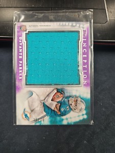 2015 TOPPS INCEPTION JUMBO RELIC DEVANTE PARKER RC #/75 DOLPHINS PATRIOTS 